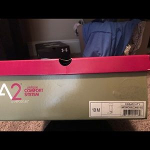 Aerosoles Brown Tall Boots with small heel 2”